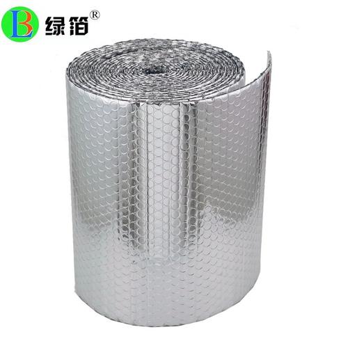 阻燃双面铝箔气泡膜 管道表面包材用 保温隔热材料